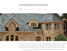 Tablet Screenshot of hammerheadroofing.org